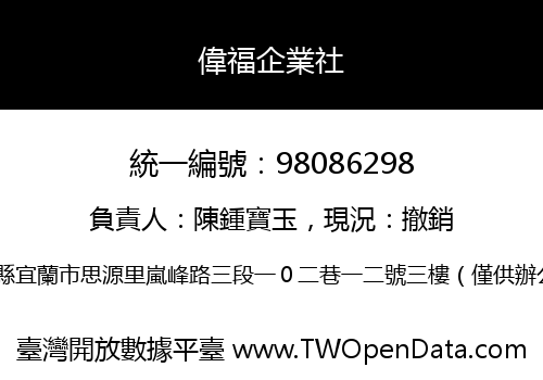 偉福企業社