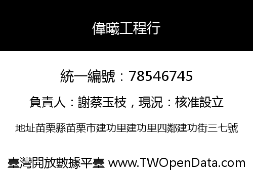 偉曦工程行