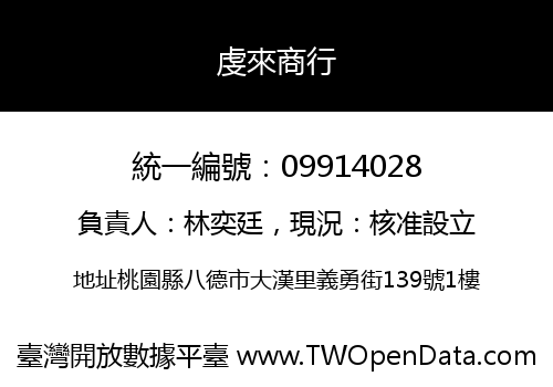 虔來商行