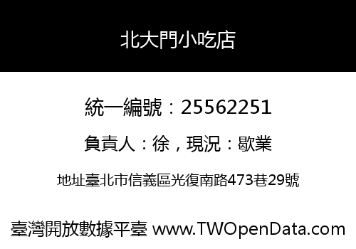 北大門小吃店