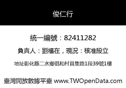 俊仁行