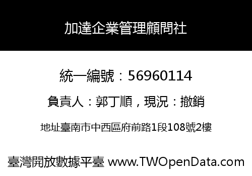 加達企業管理顧問社