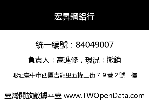 宏昇鋼鋁行