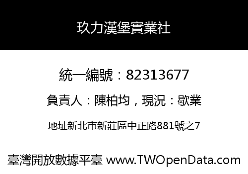 玖力漢堡實業社