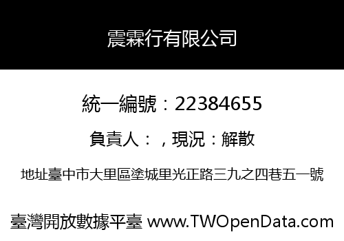 震霖行有限公司