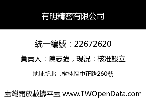 有明精密有限公司