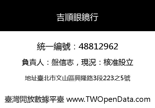 吉順眼鏡行