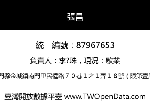 張昌