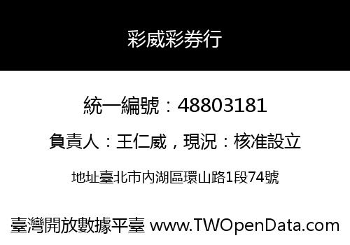 彩威彩券行