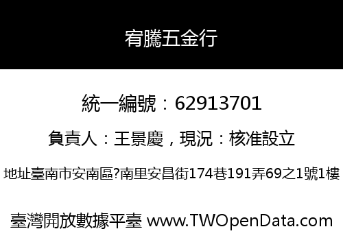 宥騰五金行