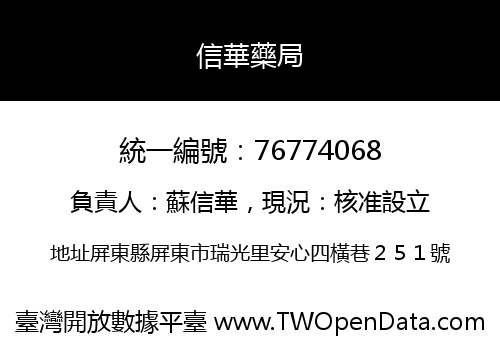 信華藥局