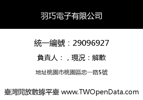 羽巧電子有限公司