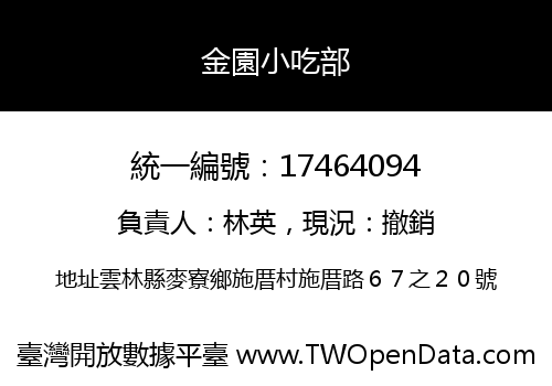 金園小吃部