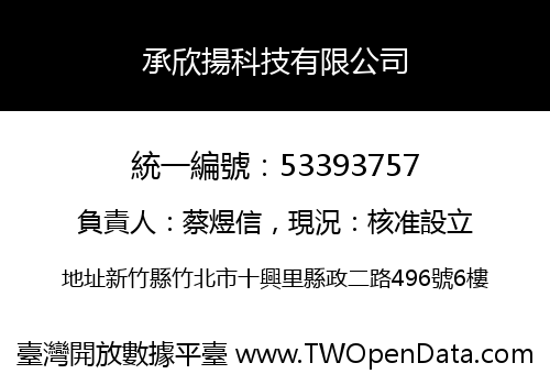 承欣揚科技有限公司
