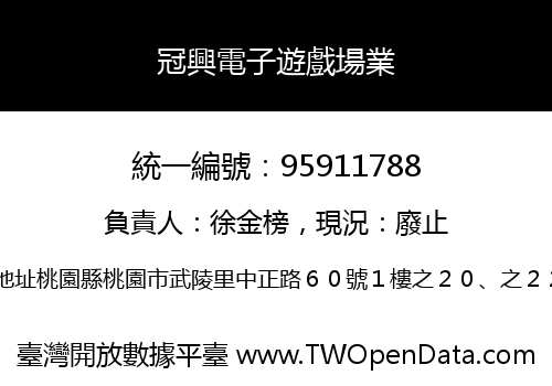 冠興電子遊戲場業