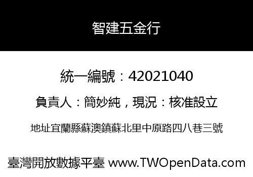 智建五金行