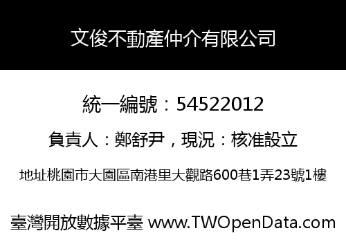 文俊不動產仲介有限公司