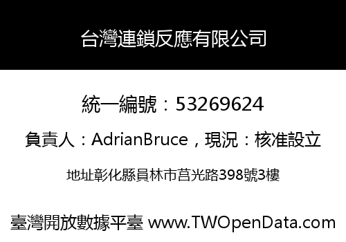 台灣連鎖反應有限公司