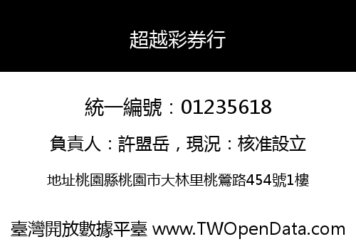 超越彩券行