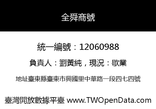 全舜商號