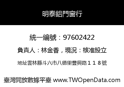 明泰鋁門窗行