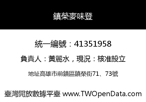鎮榮麥味登