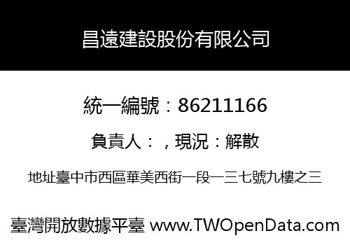 昌遠建設股份有限公司