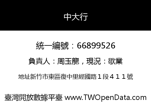 中大行