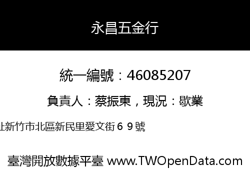 永昌五金行