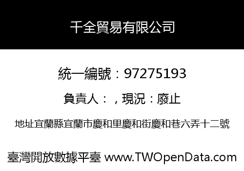 千全貿易有限公司