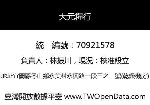 大元糧行