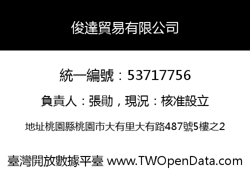 俊達貿易有限公司