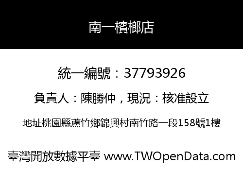 南一檳榔店