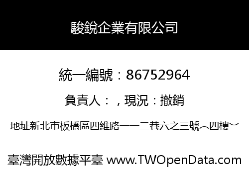 駿銳企業有限公司