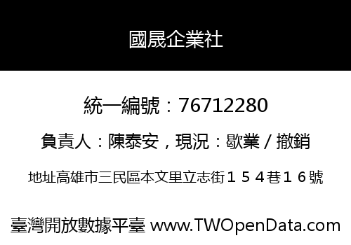 國晟企業社