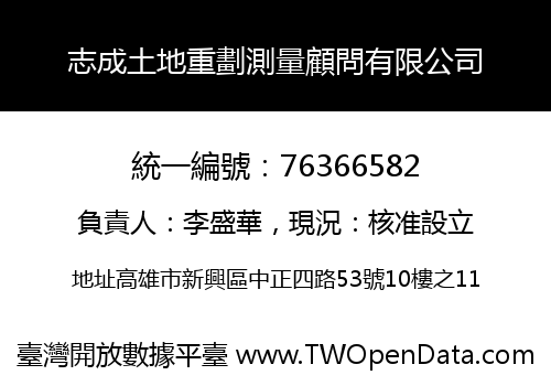 志成土地重劃測量顧問有限公司