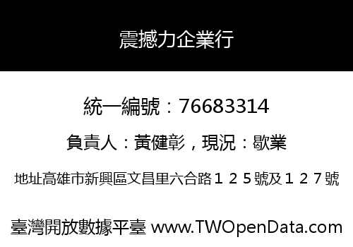 震撼力企業行
