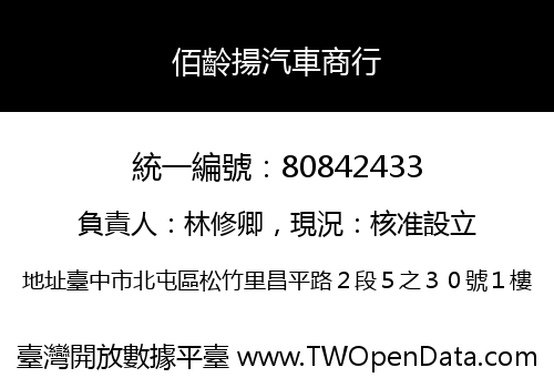 佰齡揚汽車商行