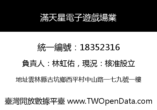 滿天星電子遊戲場業