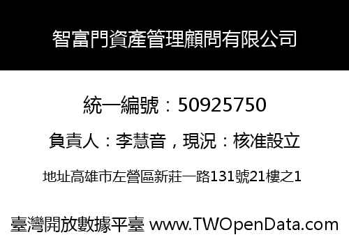 智富門資產管理顧問有限公司