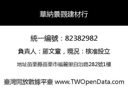 華納景觀建材行