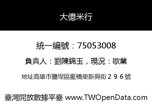 大億米行