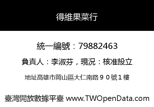 得維果菜行