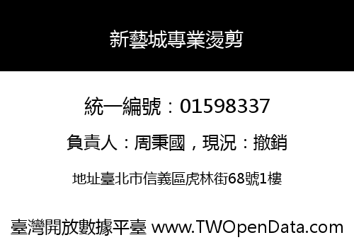 新藝城專業燙剪
