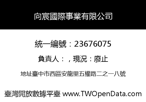 向宸國際事業有限公司