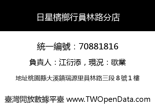 日星檳榔行員林路分店