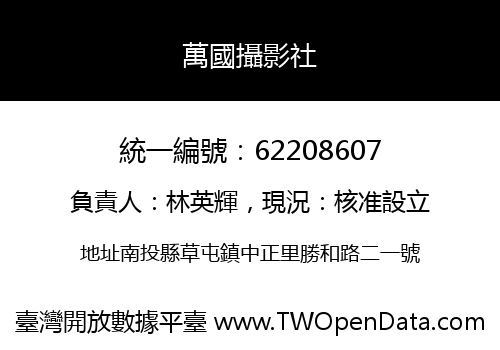 萬國攝影社