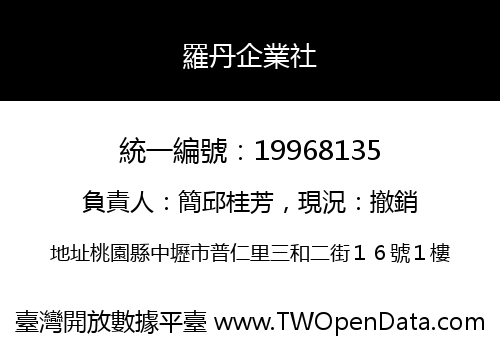 羅丹企業社