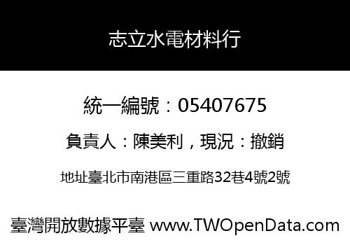 志立水電材料行