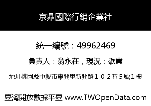 京鼎國際行銷企業社